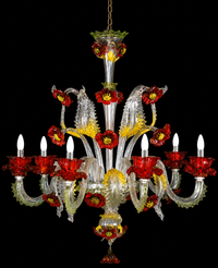 Florian — Murano-Glas Kronleuchter