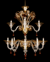 Morosini — Lampadario in Vetro di Murano