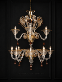 Morosini — Lampadario in Vetro di Murano