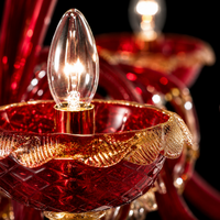 Tiziano — Murano-Glas Kronleuchter