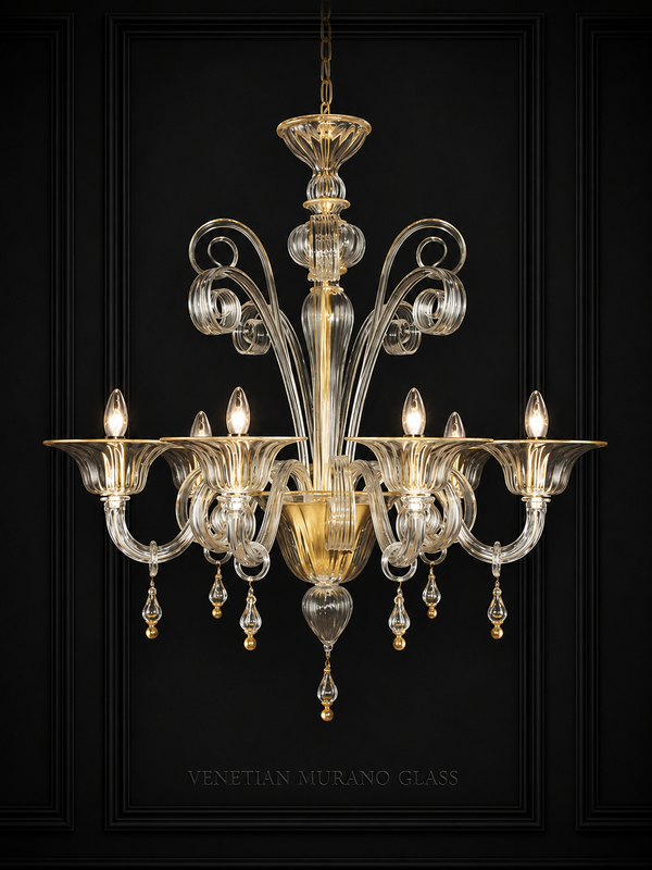 Todaro — Murano Glass Chandelier