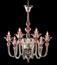 Baltico — Murano-Glas Kronleuchter