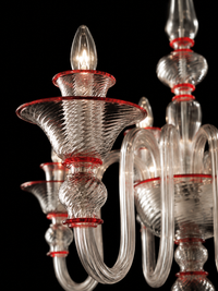 Baltico — Murano-Glas Kronleuchter