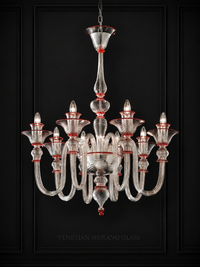 Baltico — Murano-Glas Kronleuchter