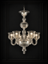 Forte — Murano-Glas Kronleuchter