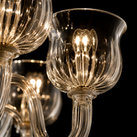 Forte — Murano-Glas Kronleuchter