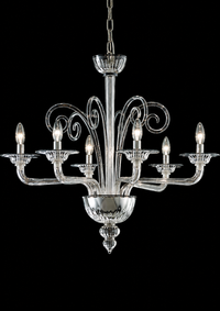 Ponte — Murano-Glas Kronleuchter