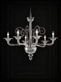 Ponte — Murano-Glas Kronleuchter