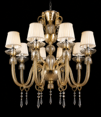 Cremlino — Lampadario in Vetro di Murano