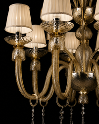 Cremlino — Lampadario in Vetro di Murano