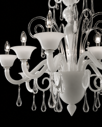 Geneve — Lampadario in Vetro di Murano