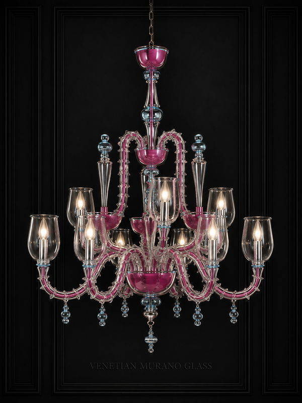 Kioto — Murano Glass Chandelier
