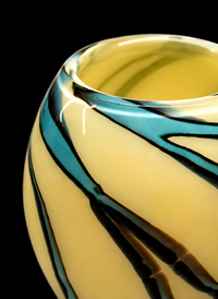 Murano Glass Shot Glasses — White — view 2