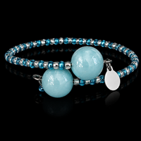 Candy Azure — Murano Glass Bracelet