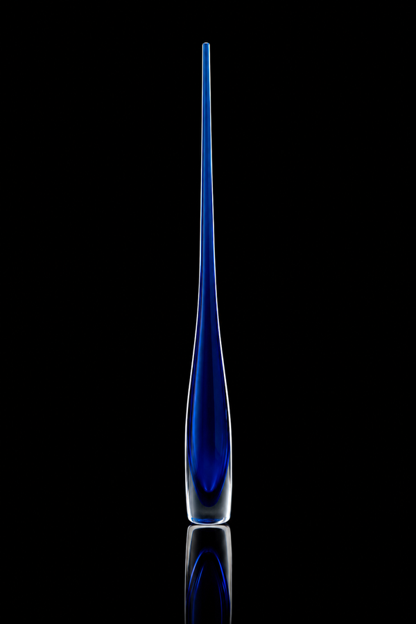 Flute — Jarrón de Cristal de Murano