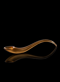 Giglio — Murano Glass Vase — Amber