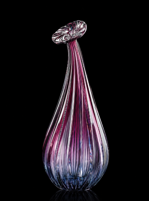 Fiorellini — Jarrón de Cristal de Murano