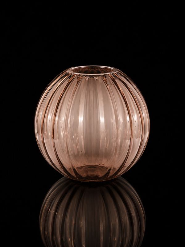 Giotto — Jarrón de Cristal de Murano