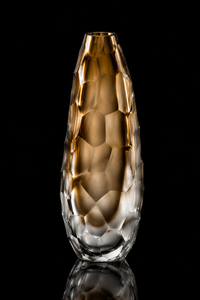 Invidia — Murano Glass Vase — Amber — view 4