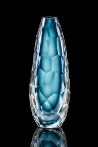 Invidia — Murano Glass Vase — Blue — view 3