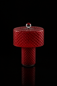 Cocca — Murano Glass Table Lamp — Red