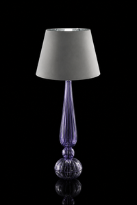 Delphi — Murano Glass Table Lamp — Purple