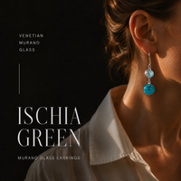 Ischia Green — Murano Glass Earrings — view 6