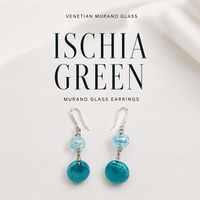Ischia Green — Murano Glass Earrings — view 5