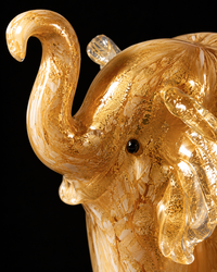 Elephant — Millefiori Murano Glass Figurine — view 2