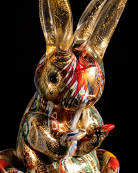 Squirrel — Millefiori Murano Glass Figurine — view 2