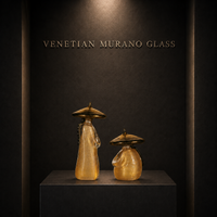 Figure Cinesi — Scultura in Vetro di Murano
