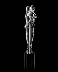 Die Liebenden — Murano-Glas Skulptur