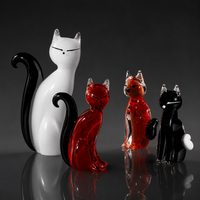 Chat — Sculpture en Verre de Murano