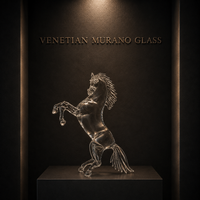 Cavallo — Scultura in Vetro di Murano
