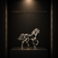 Cavallo — Scultura in Vetro di Murano