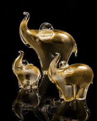 Elephant — Murano Glass Sculpture