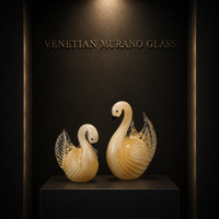 Cigno — Scultura in Vetro di Murano