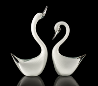 Cigno — Scultura in Vetro di Murano