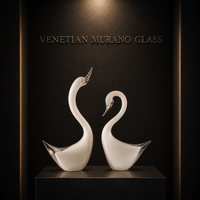 Cigno — Scultura in Vetro di Murano