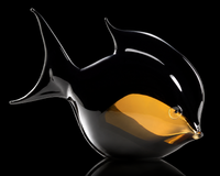 Sea Bream — Murano Glass Sculpture — view 3