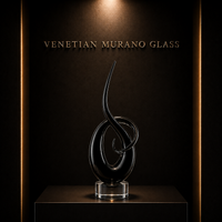 Infinito — Sculpture en verre de Murano