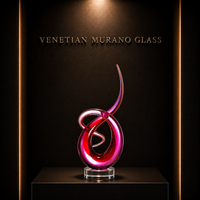 Infinito — Sculpture en verre de Murano