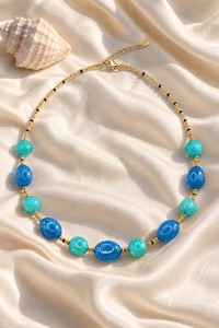 Adria Azure — Murano Glass Necklace