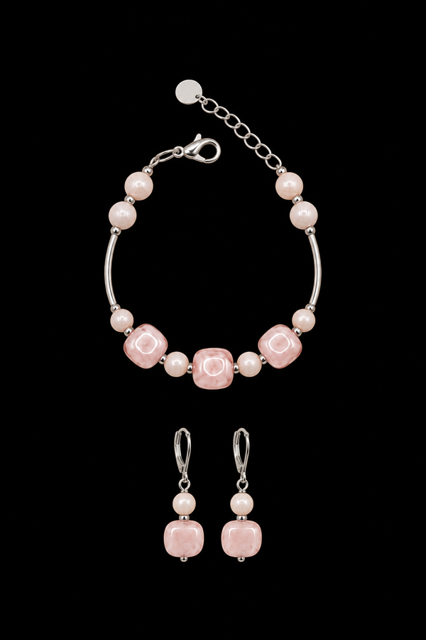 Ariel Rose — Murano Glass Jewelry Set