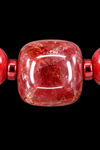 Ariel Rosso — Bracciale in Vetro di Murano