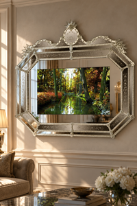 Murano Glass TV Mirror — Veduta