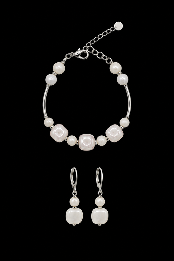Ariel White — Murano Glass Jewelry Set
