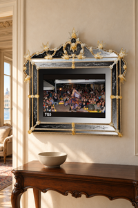 Murano Glass TV Mirror — Vendramin