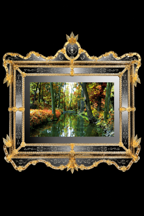 Murano Glass TV Mirror — Squero