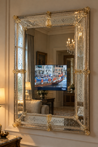 Murano Glass TV Mirror — Mondo Novo